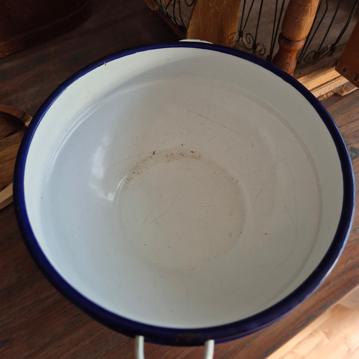 Vintage emaile bumper harvest China mengkommen
