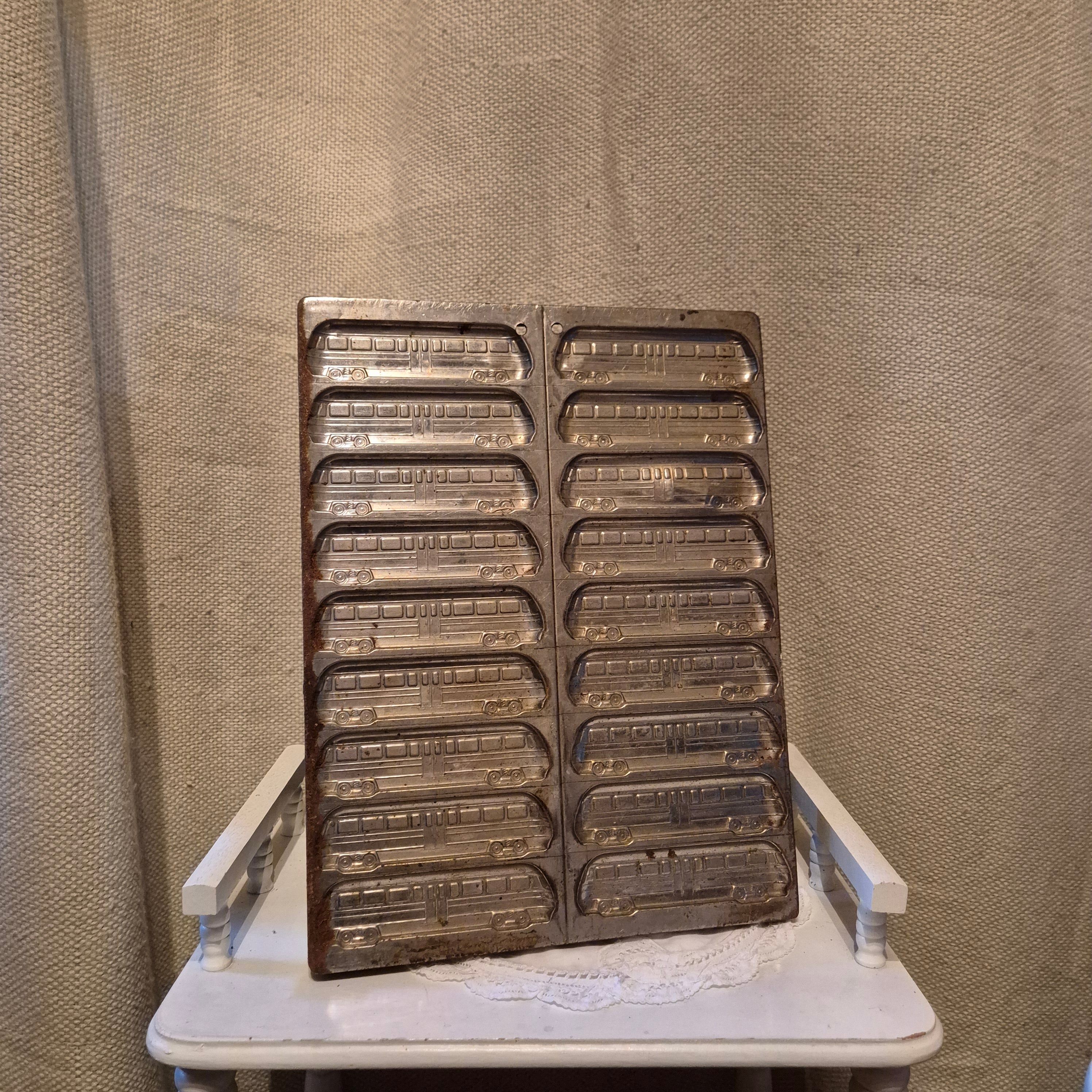 Vintage Chocolademal bus