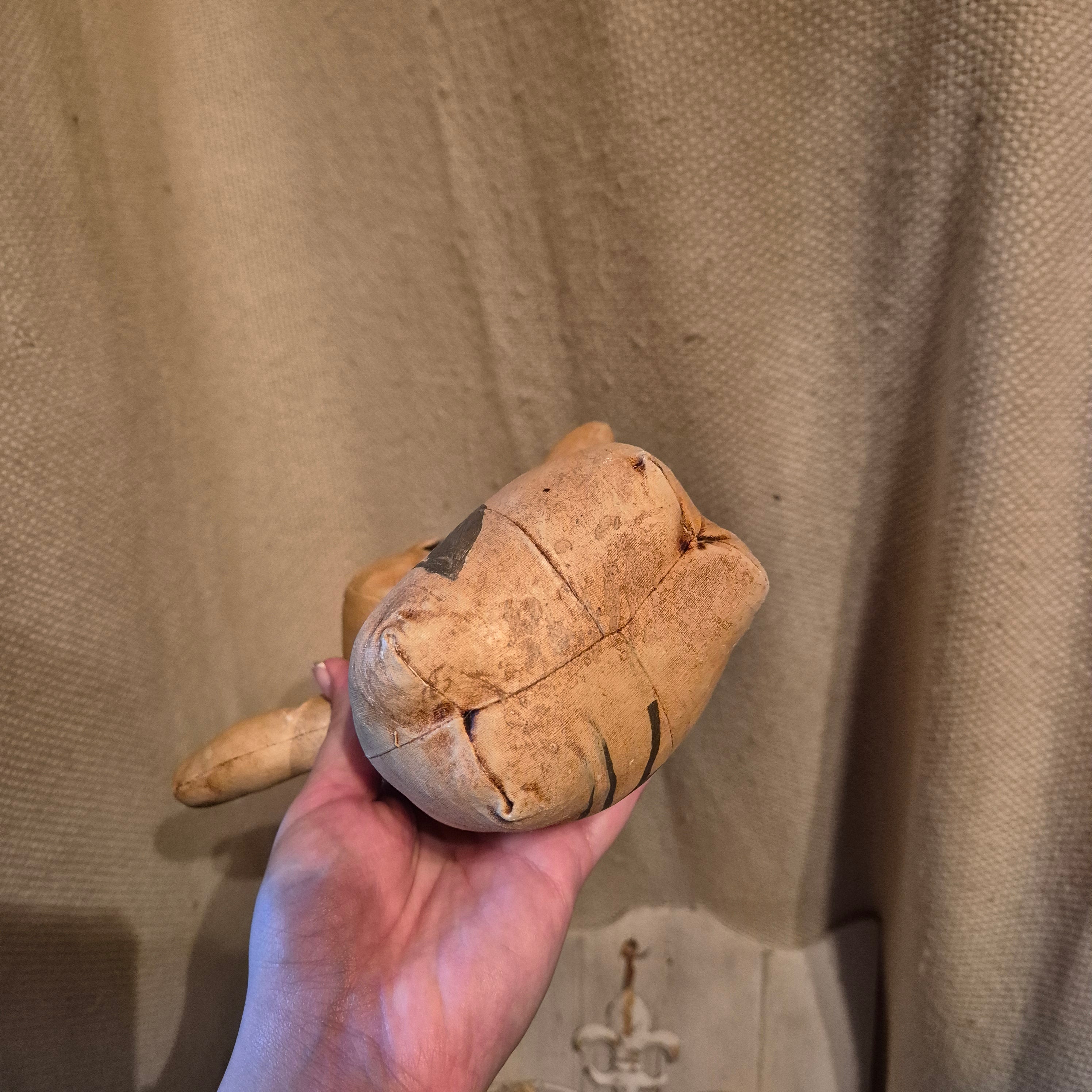 Vintage lederen beertje