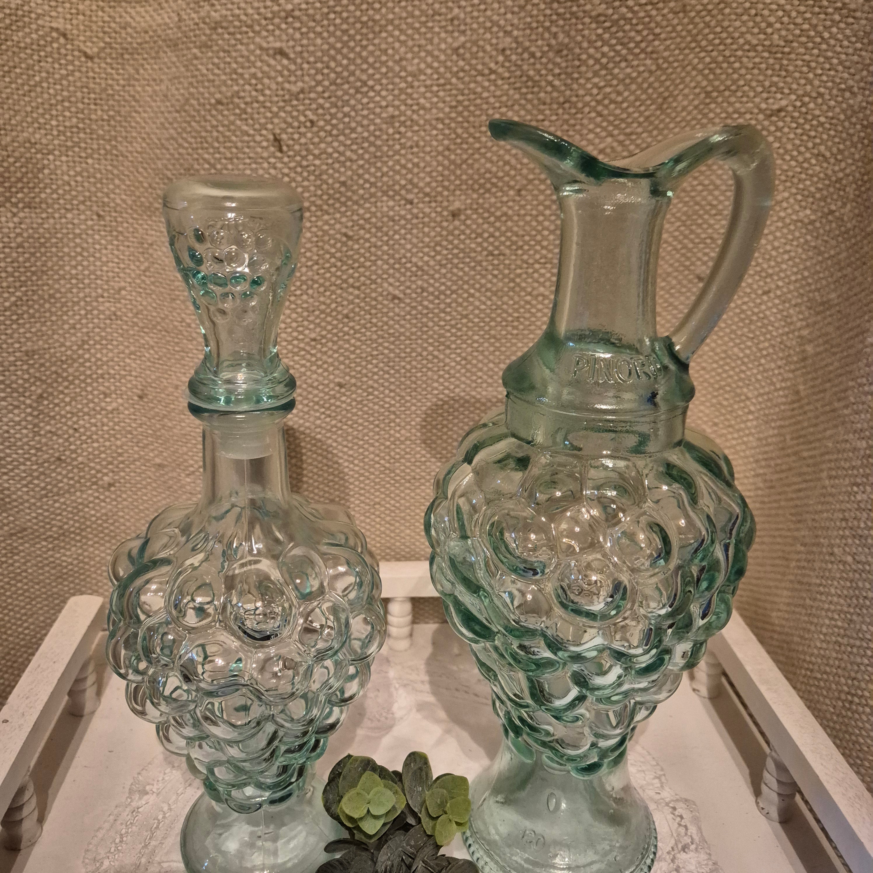 Vintage italiaanse karaffen