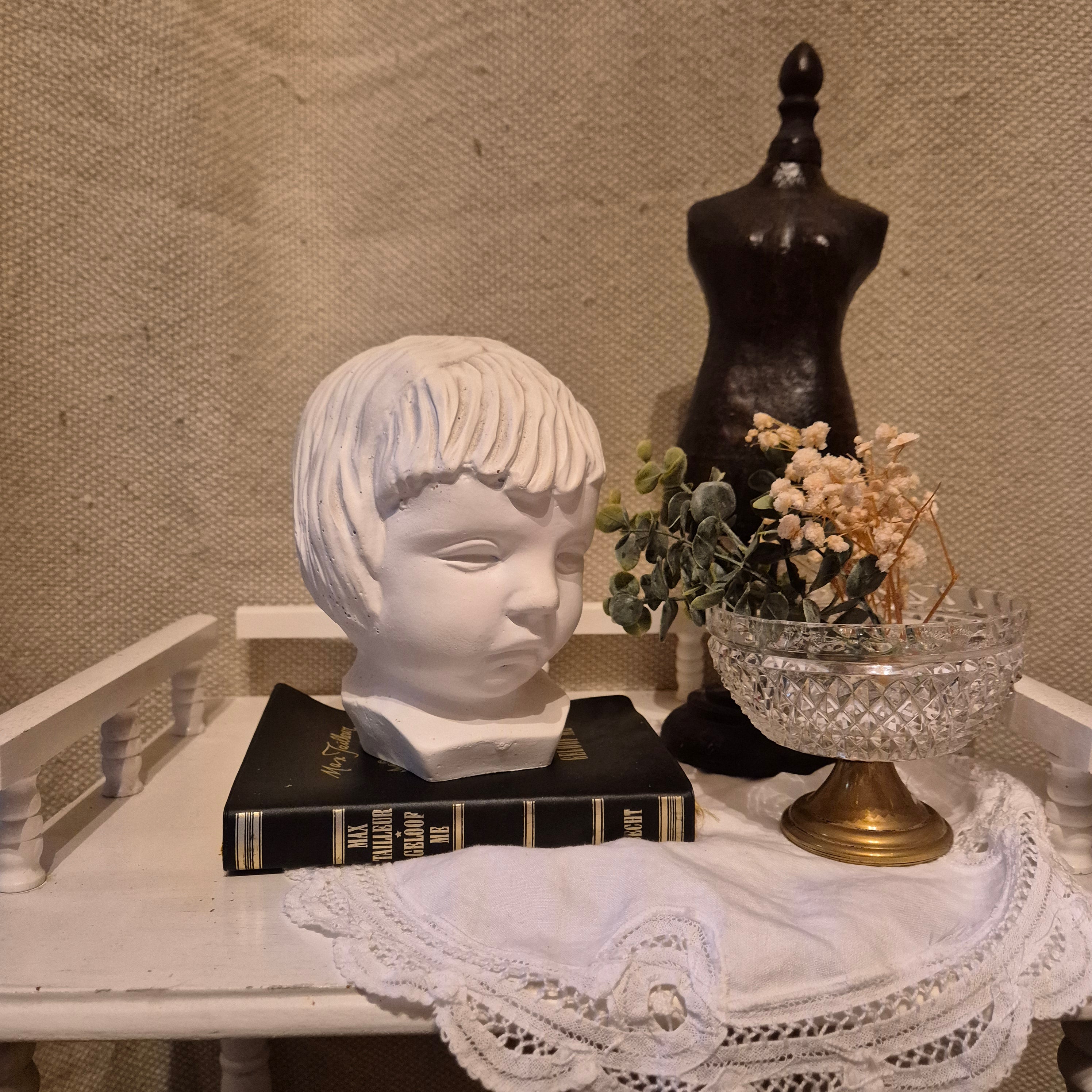 Vintage hoofdje meisje