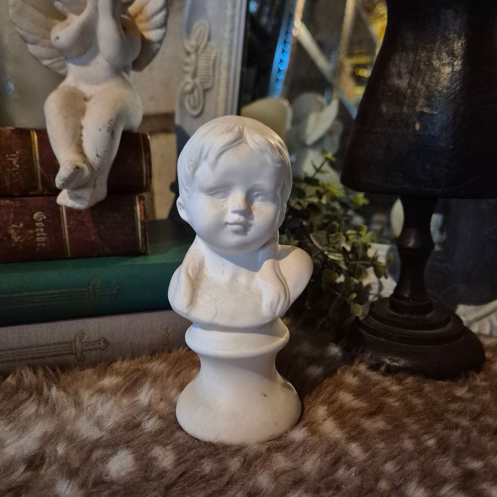Vintage keramieken borstbeeldje