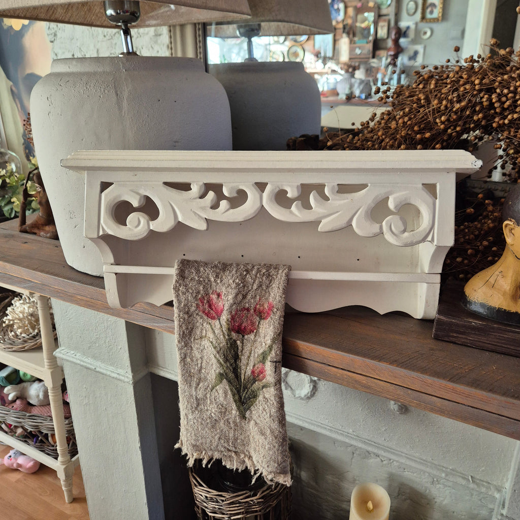 Wit brocante rekje