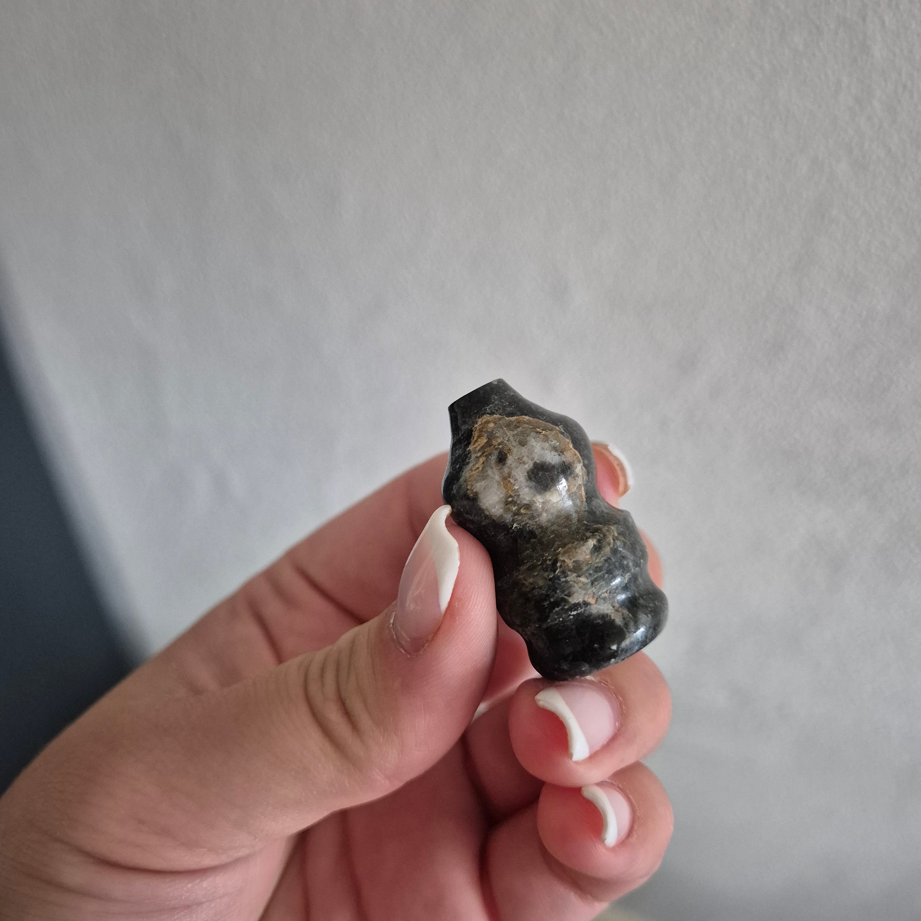 Vintage schaakspel Onyx en Marmer