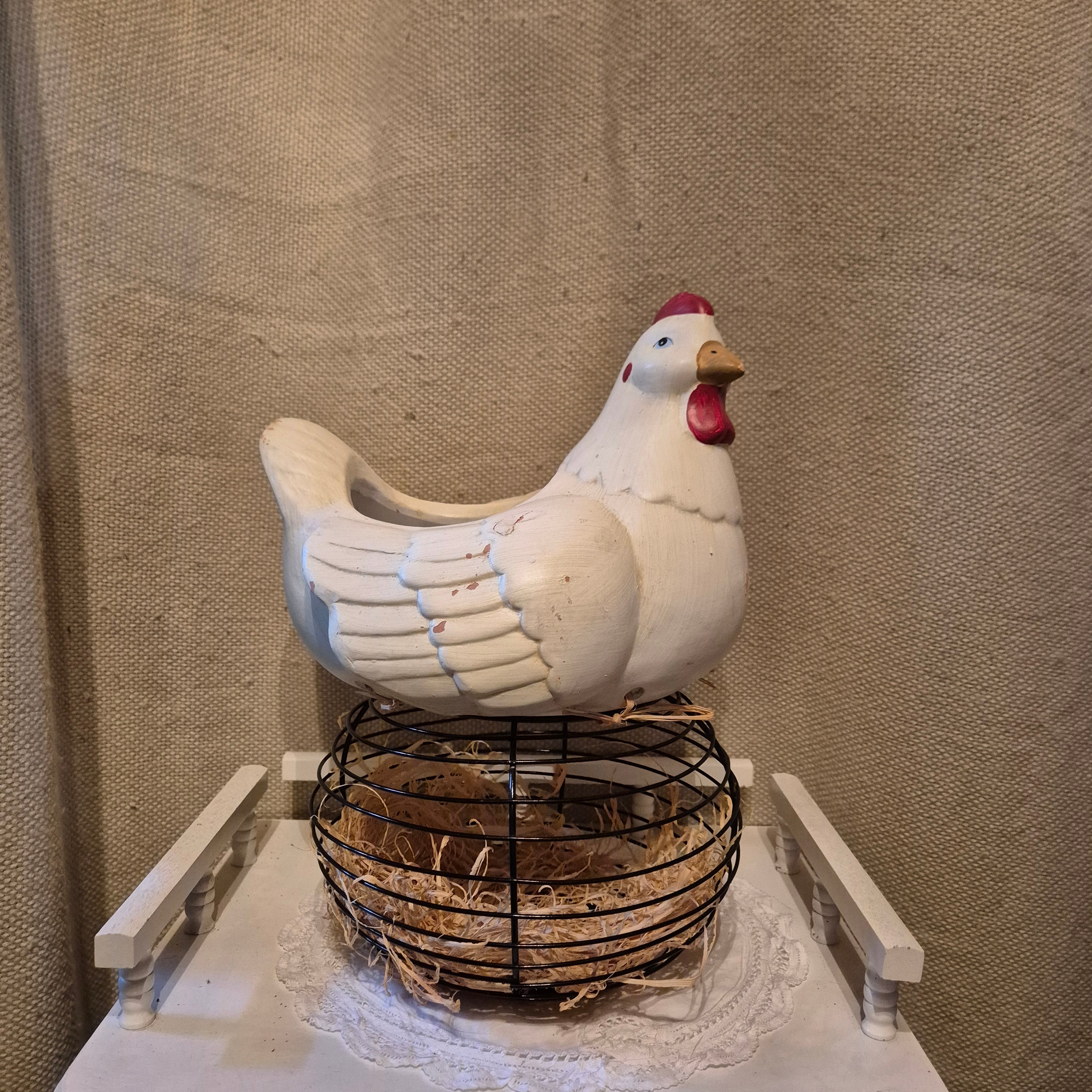 Landelijke keramieken Kip