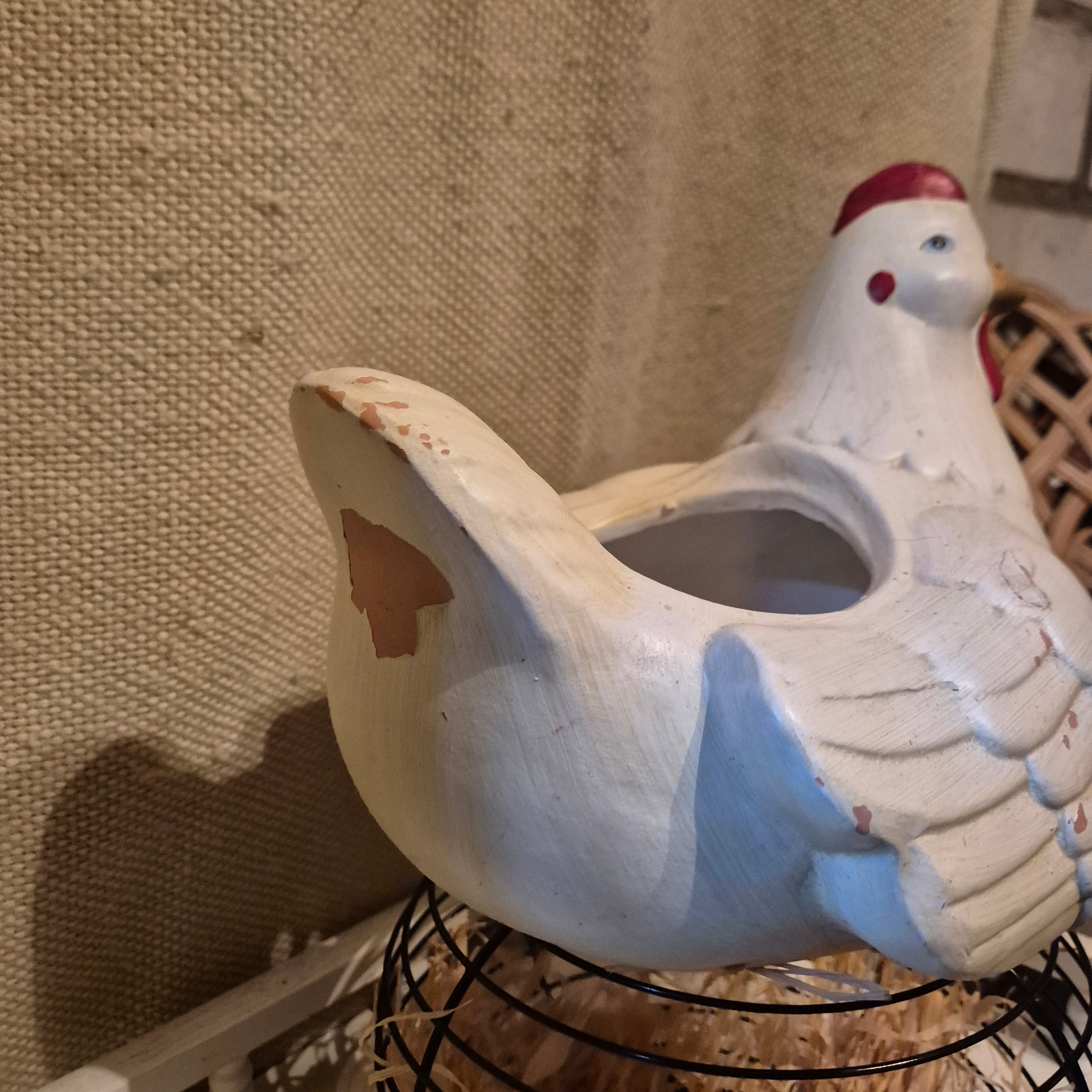 Landelijke keramieken Kip