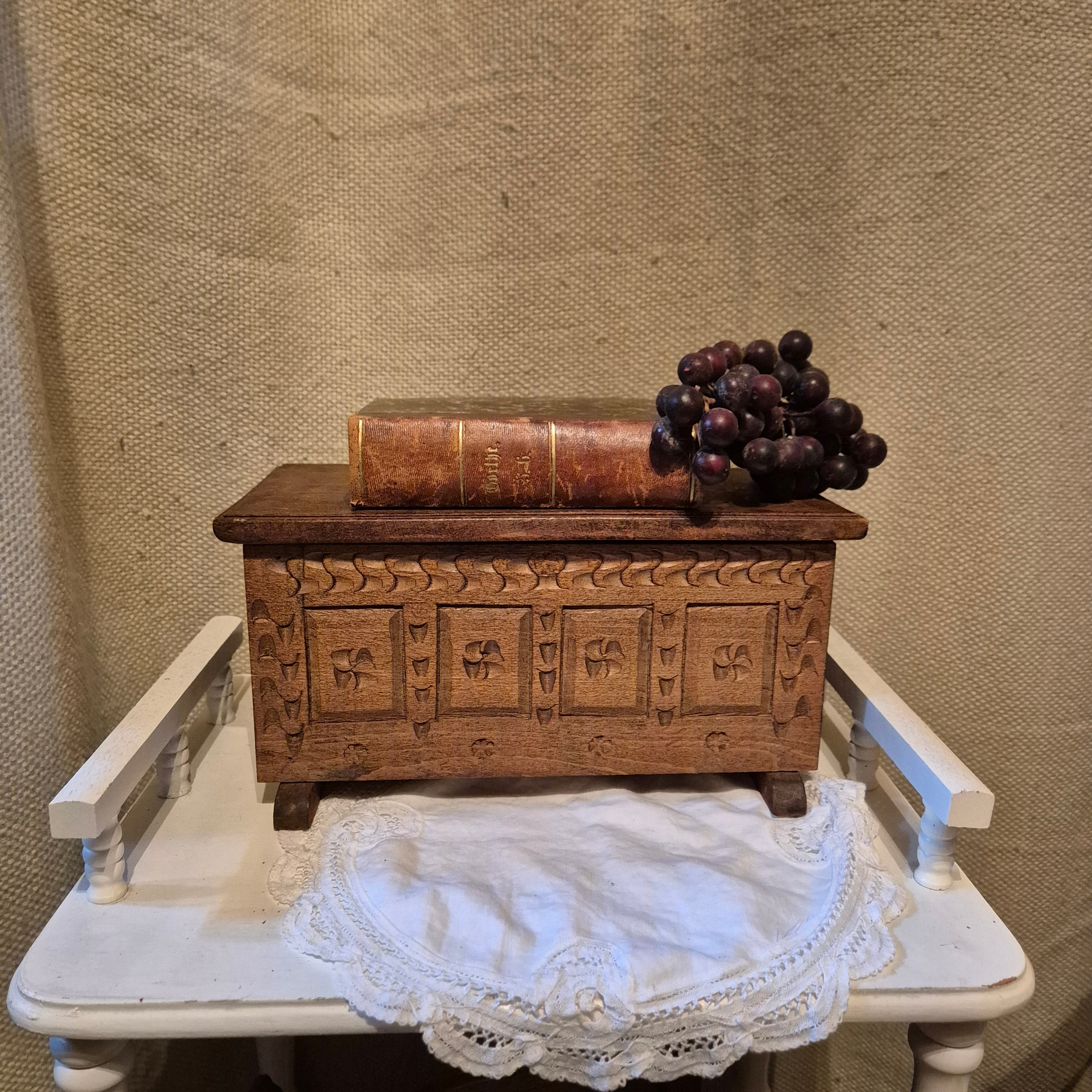 Vintage houten kistje