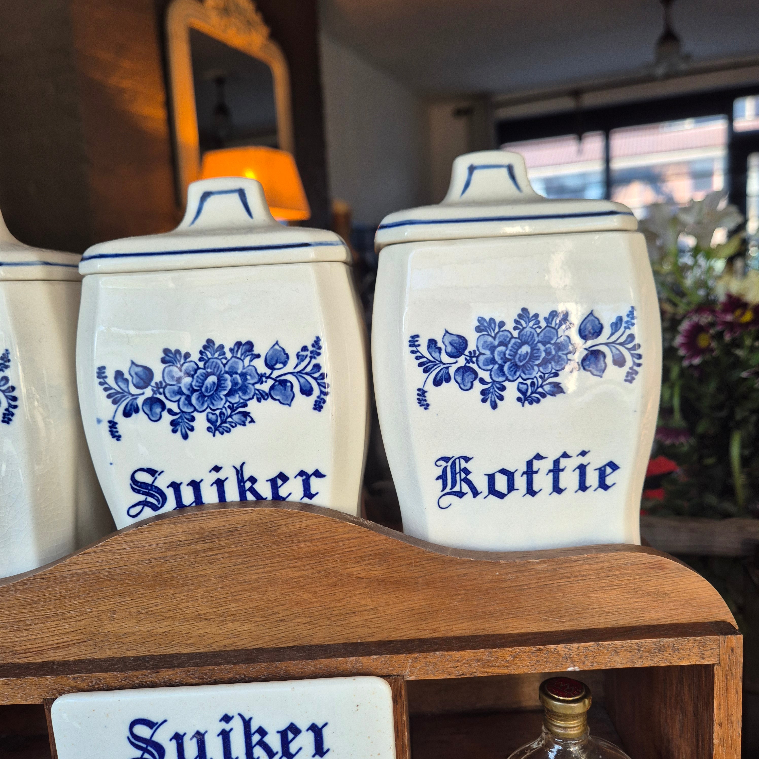 Vintage Brocante kruidenkastje