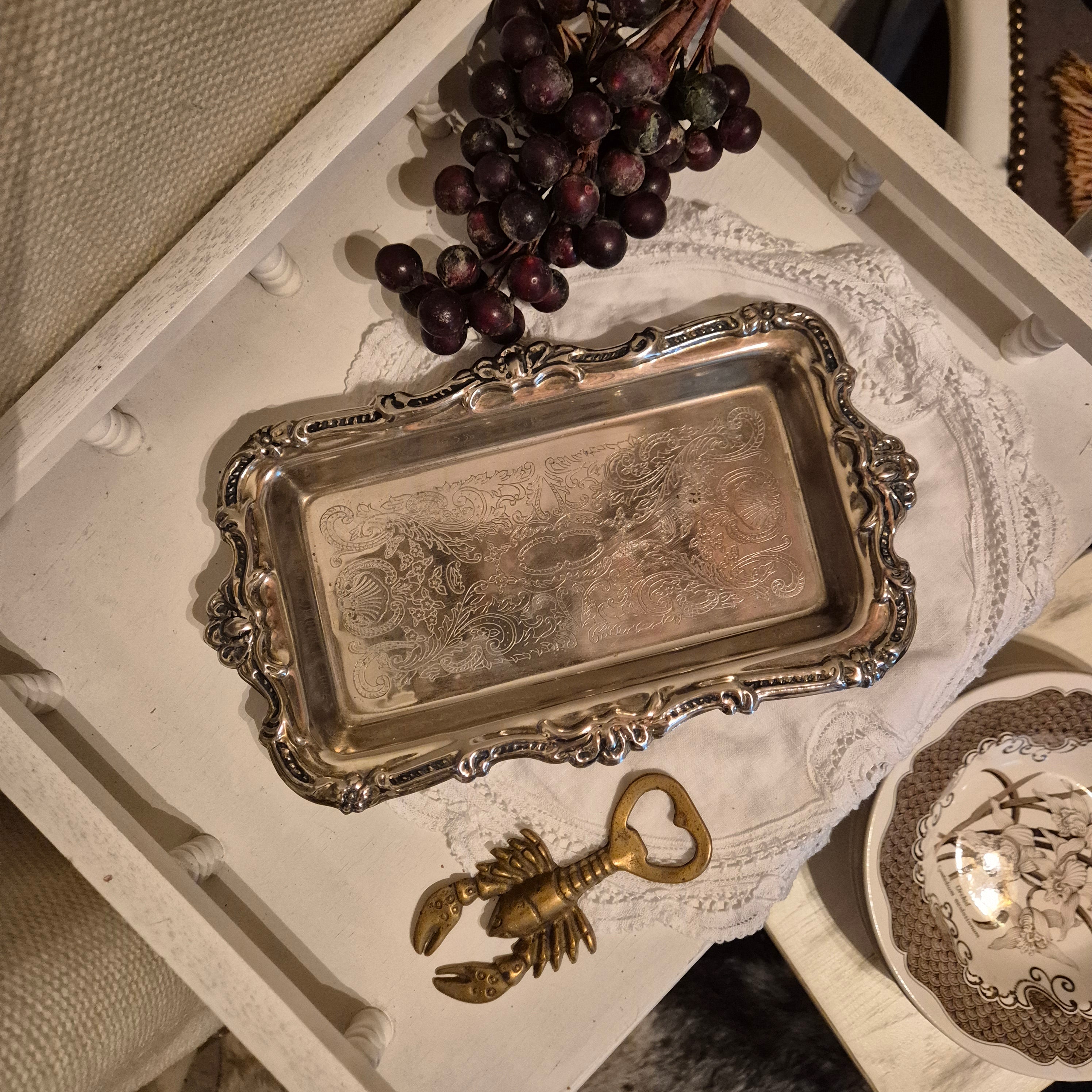 Vintage messing flesopener kreeft