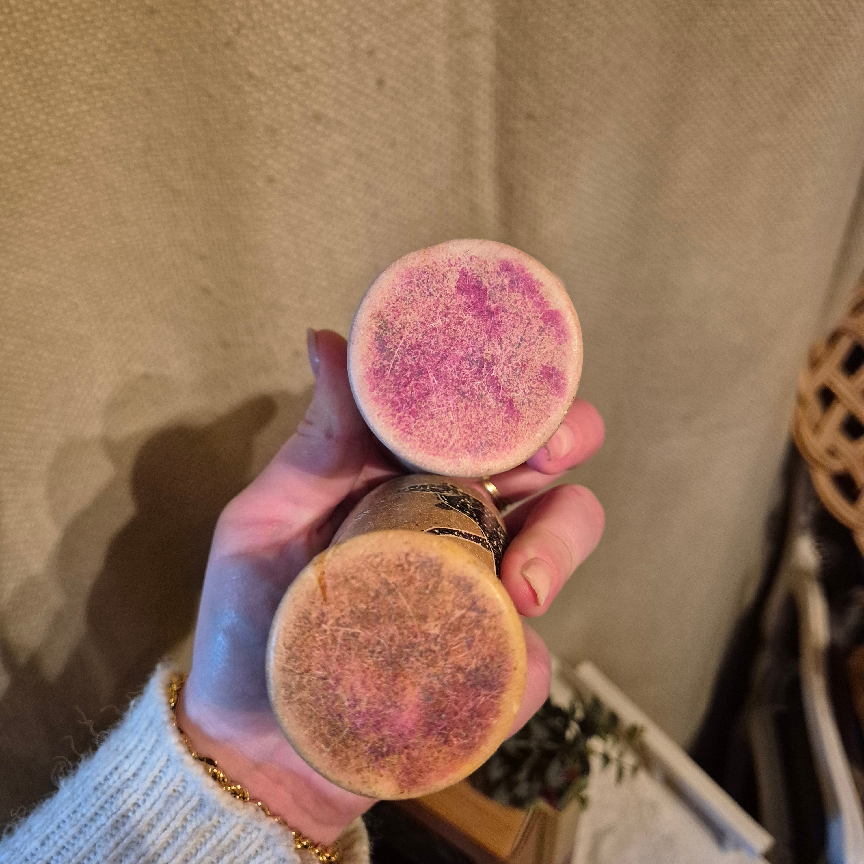 Vintage Afrikaanse speksteen eierdoppen