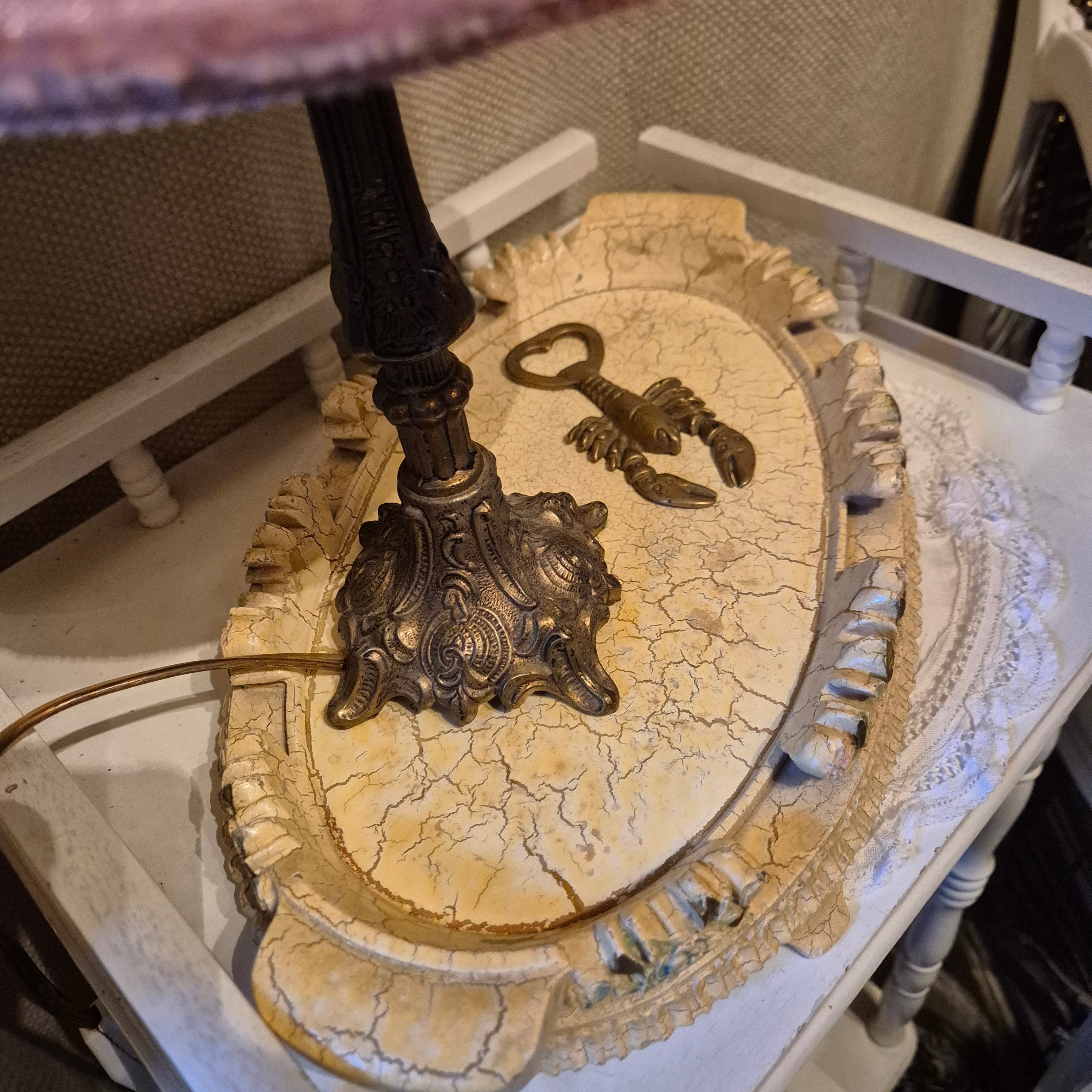 Vintage victoriaanse dienblad