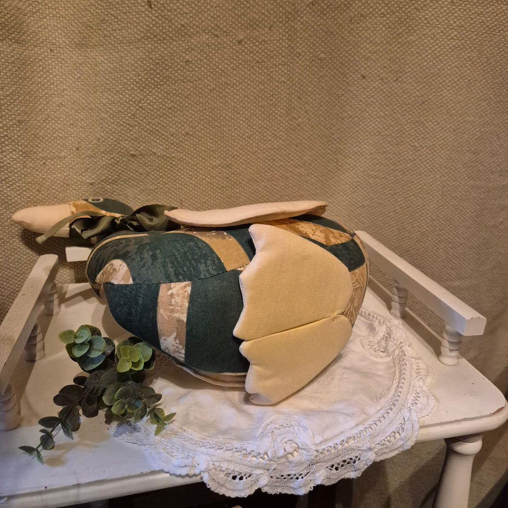 Vintage eend van quilt