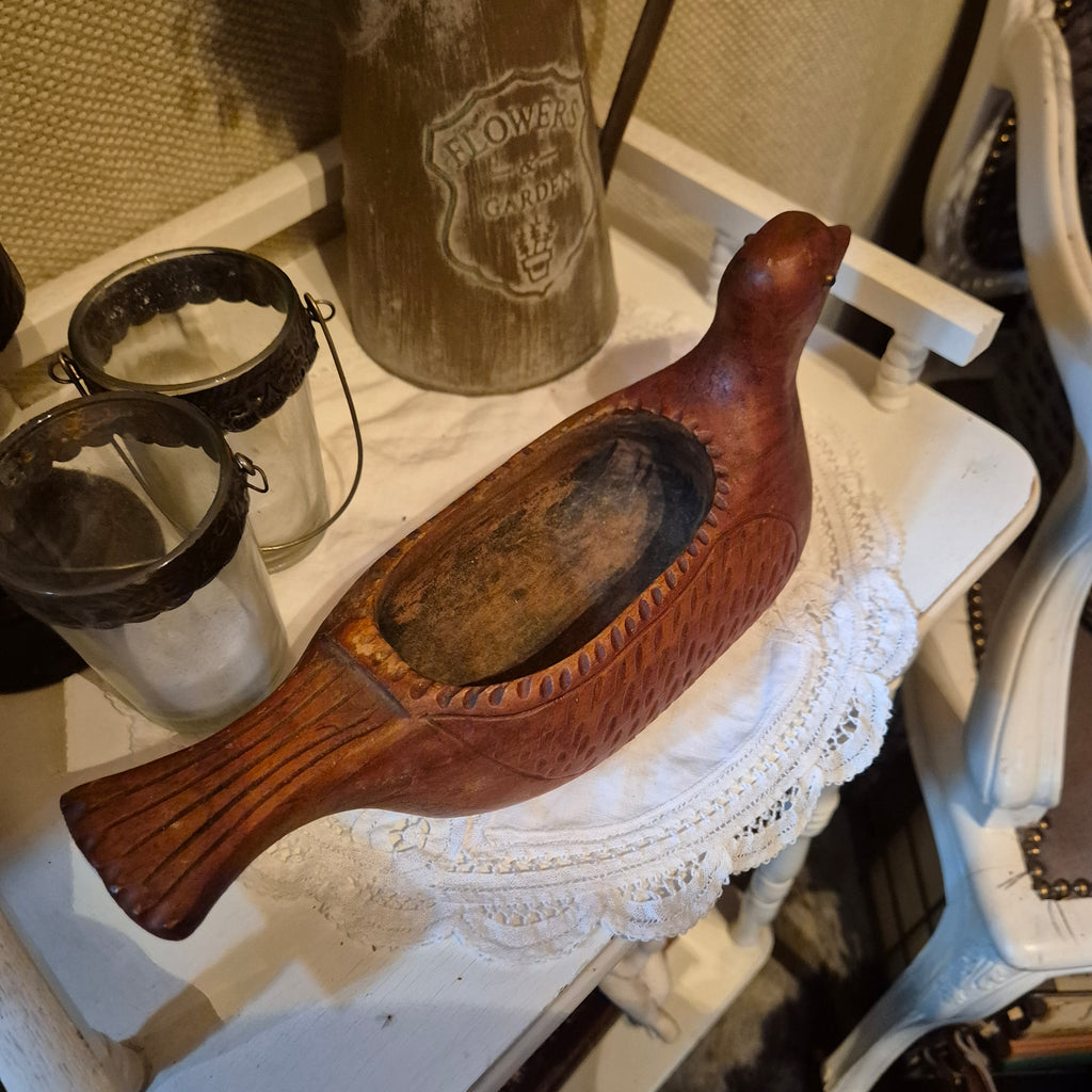 Landelijke stijl houten eend