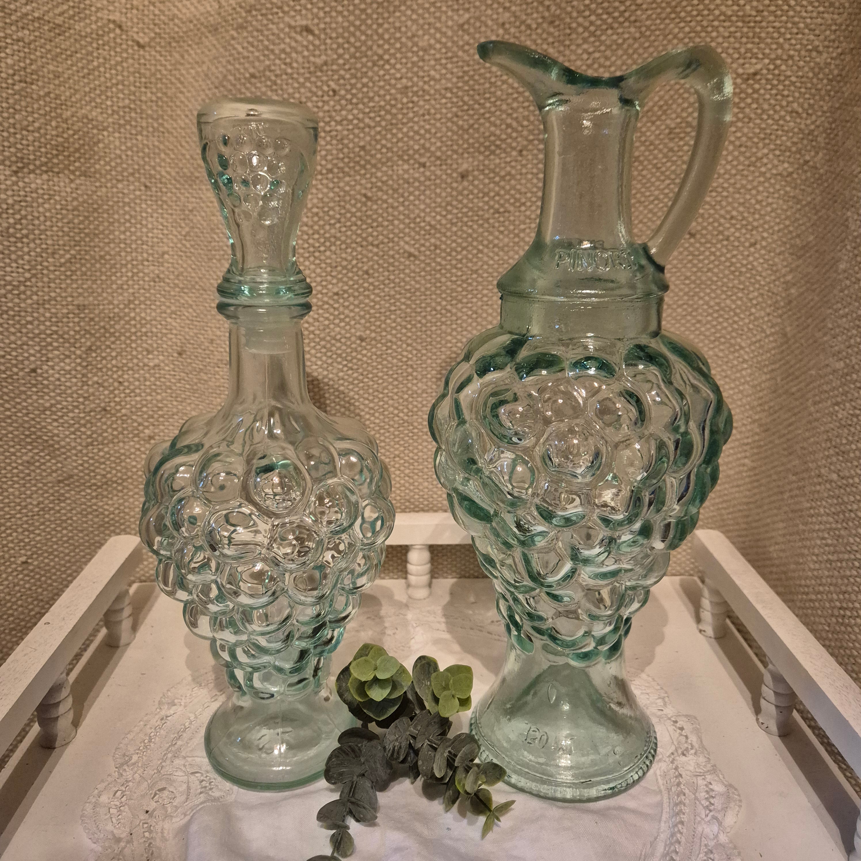 Vintage italiaanse karaffen