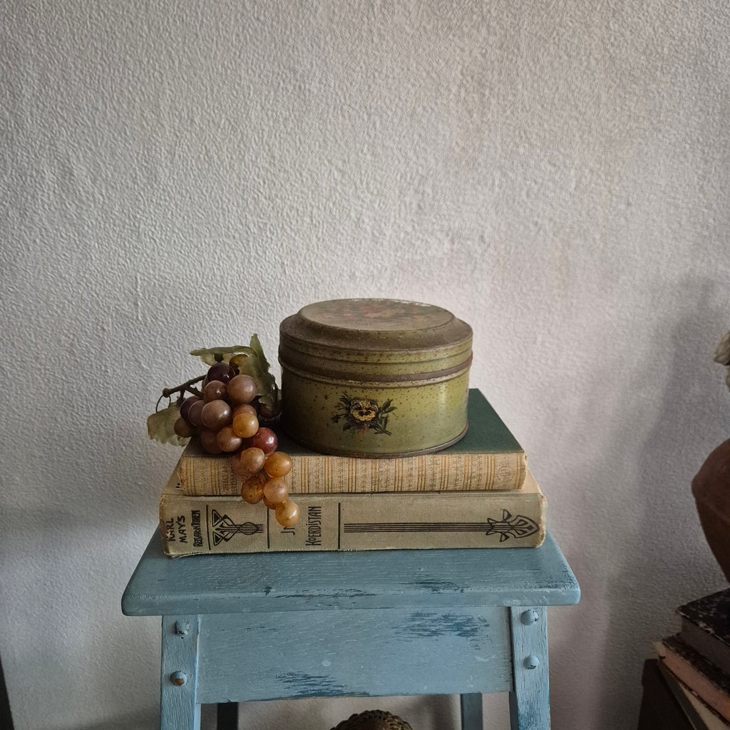 Vintage metalen blik