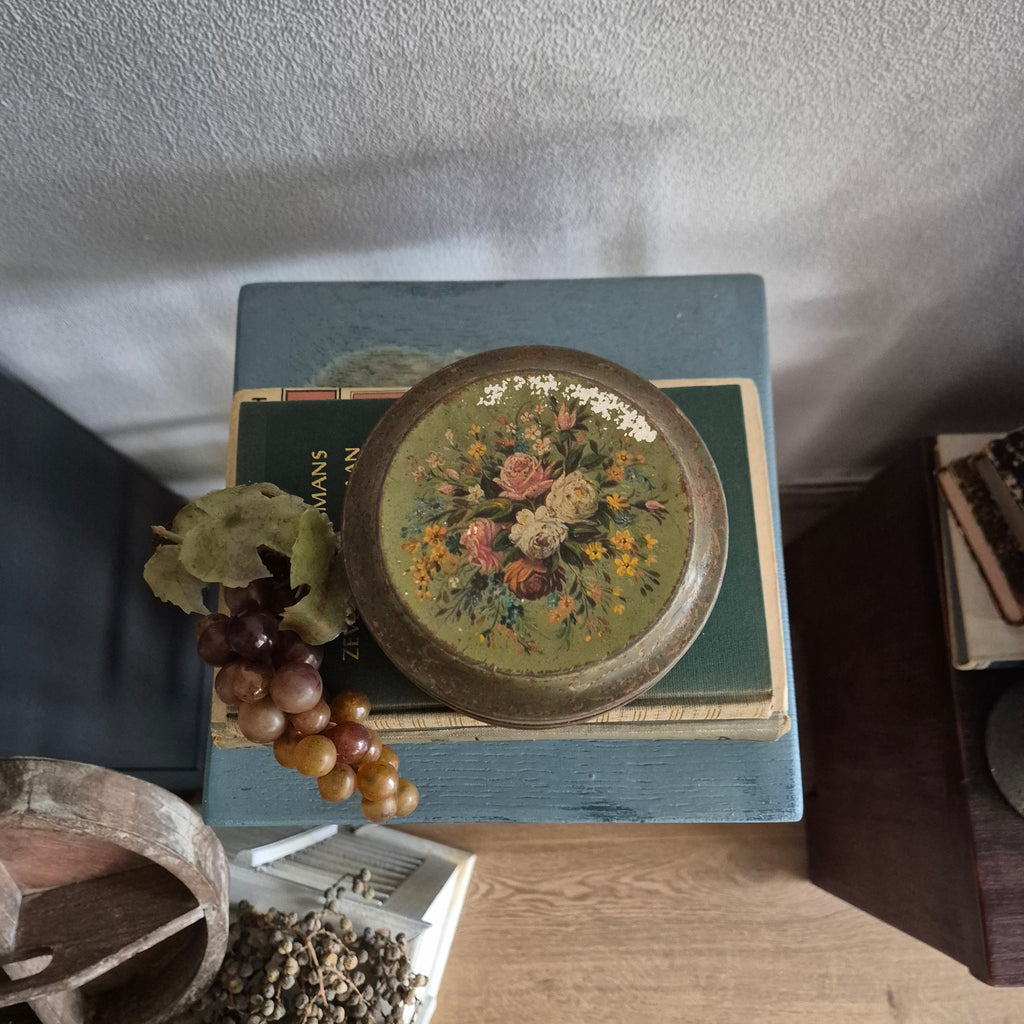 Vintage metalen blik