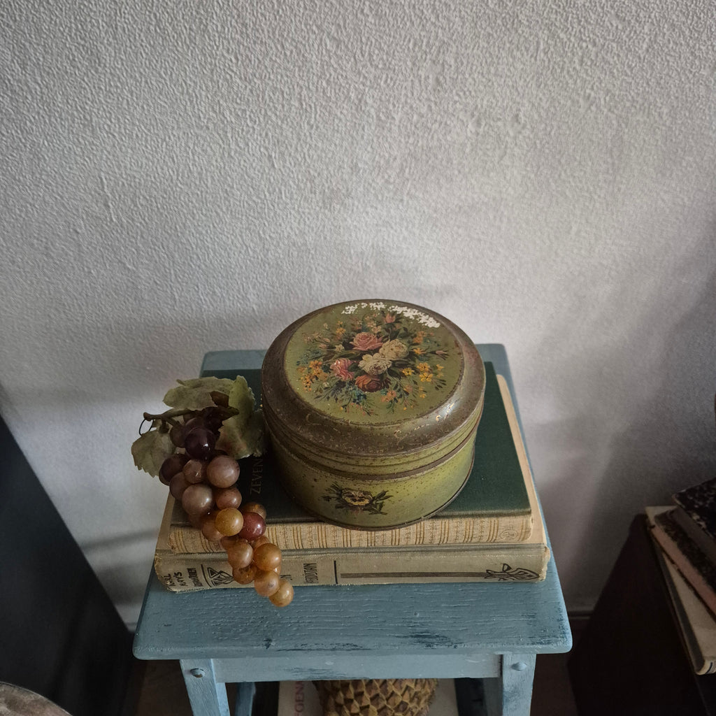 Vintage metalen blik