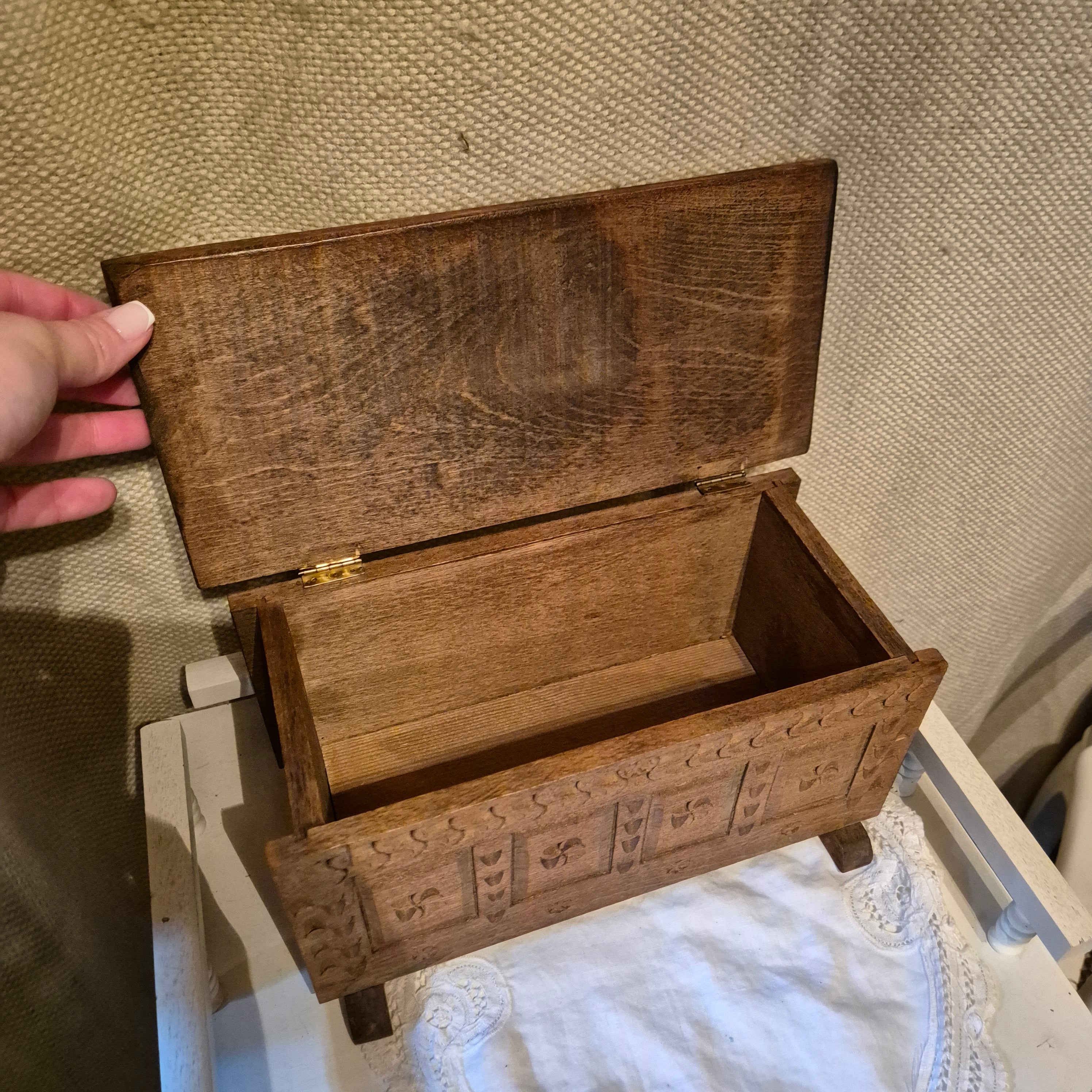 Vintage houten kistje