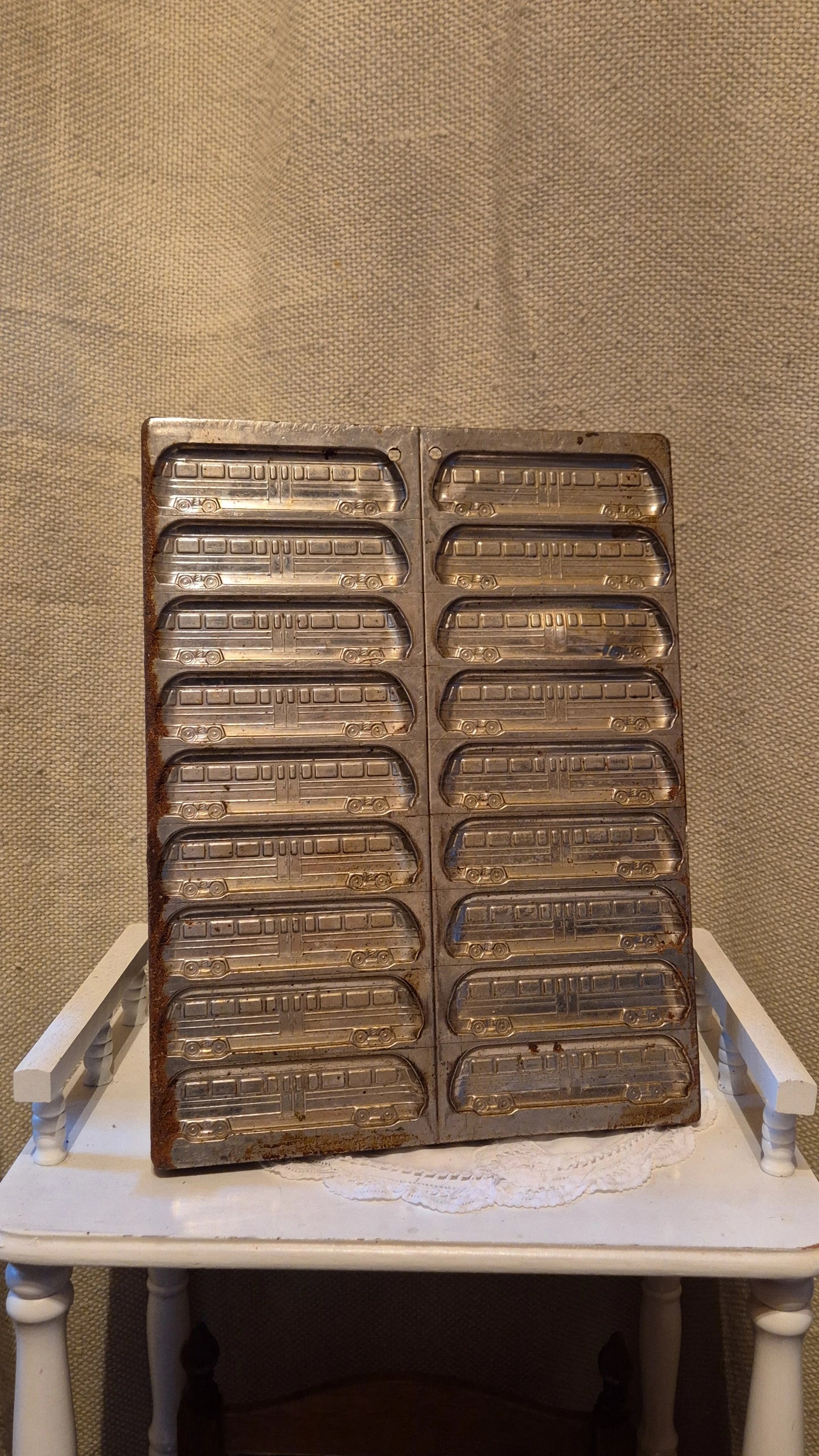 Vintage Chocolademal bus