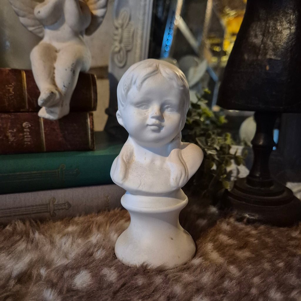 Vintage keramieken borstbeeldje