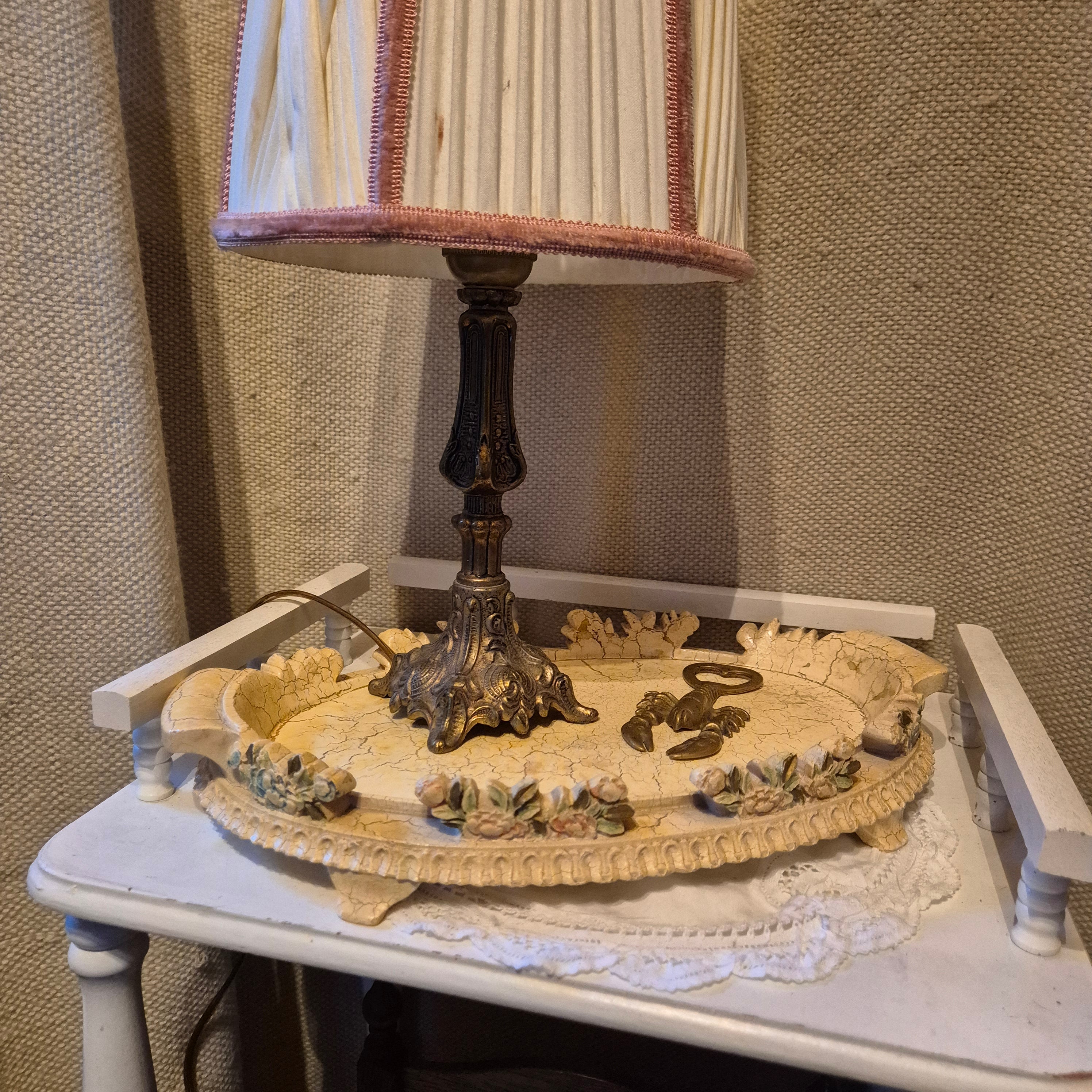 Vintage victoriaanse dienblad