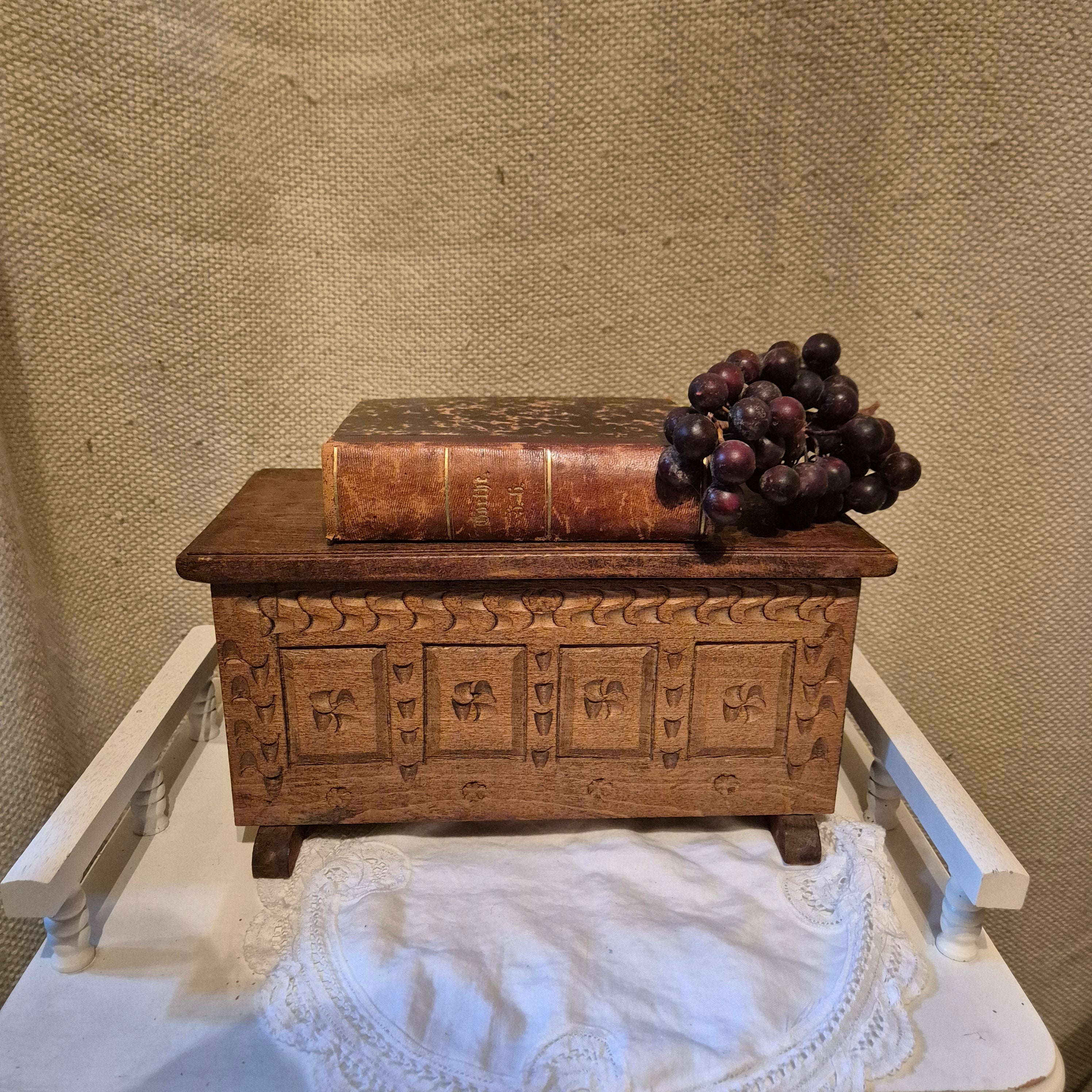 Vintage houten kistje