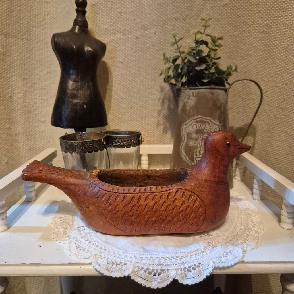 Landelijke stijl houten eend