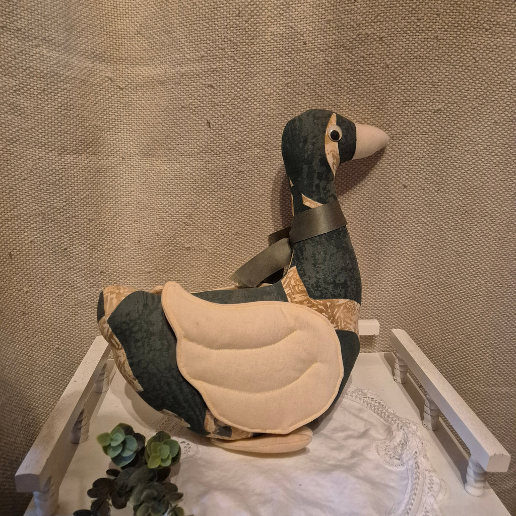 Vintage eend van quilt