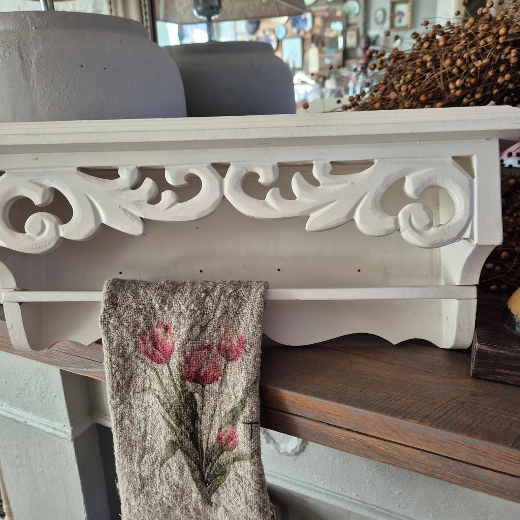Wit brocante rekje