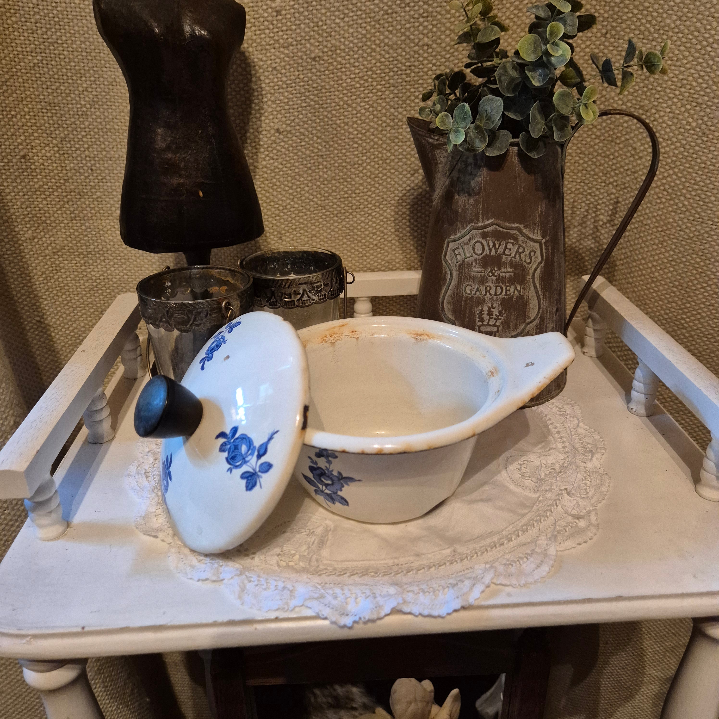 Vintage Emaile sauskannetje