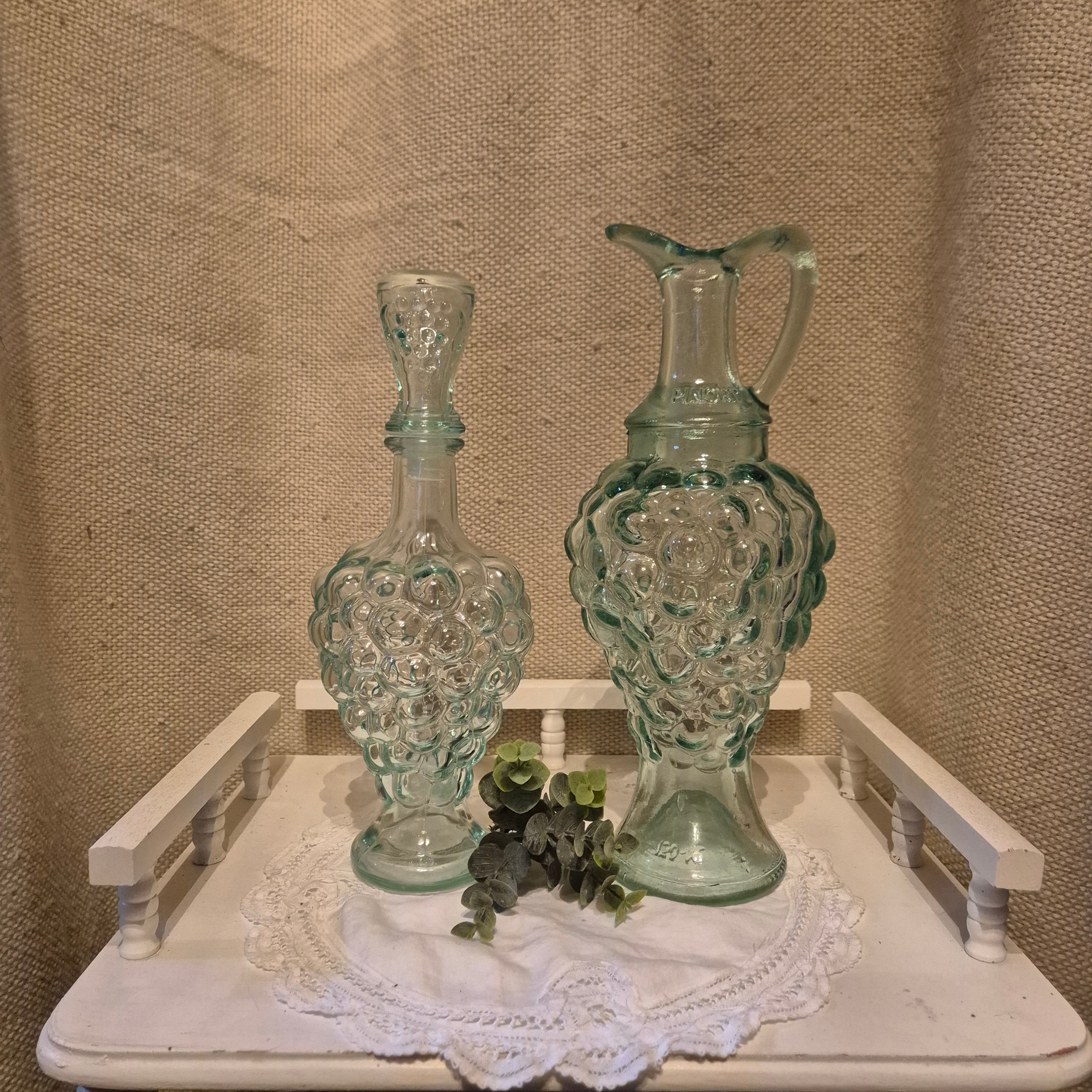 Vintage italiaanse karaffen